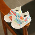 Xiaolubao Summer 1-2 Year Old Baby Headband Toe Protection Soft Sole Sandals, Boys and Girls' Shoes. 
