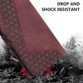 Mi 9T Case For Xiaomi Mi 9T Cover 3D Geometric Lattice Leather Flip Wallet Case on sFor Xiomi Xiaomi Mi9T 9 T Pro Phone Cases. 