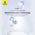 Baseus AirGo 1 Ring Clip On Open-Ear Bluetooth Wireless Earbuds With High Precision Directional Immersive Spatial Audio Ultra-Lightweight Earphone.