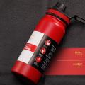 600ml Vacuum Insulated Stainless Steel Sports Bottle | Insulated Sport Thermos Bottle Large-Capacity Stainless Steel Water Bottle Travel Cup Double Wall Vacuum Flask Thermal Mug. 