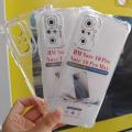for redmi note 10 pro max / note 10 pro transparent back cover. 