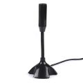 Mini Condenser USB 2.0 Microphone Flexible Desktop Stand Mic for PC Laptop. 