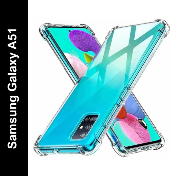 RM For Samsung Galaxy A51 Transparent Silicone Case Mobile
