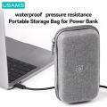 USAMS ZB263 Portable Storage Bag Pouch for Powerbank. 