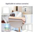 4M(2 Roll) Air Conditioner Insulation Foam Tape Sponge Window Sealing Strips Sound-Proof Weather Stripping Door Seal Gap Blocke.