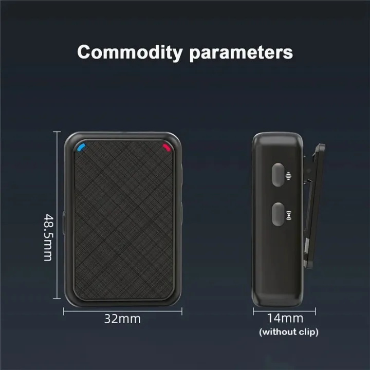 Wireless%20Lavalier%20Microphone%20Portable%20Dual%20Channel%20Audio%20Video%20Recording%20Lapel%20Mic%20for%20iPhone%20Android%20DSLR%20Camera%20Vlog%20YouTube%20-%20Image%202
