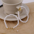 1/2Pcs Simple Adjustable Tassel Pearl Bracelet for Women Versatile Stylish Solid Color Bracelets Handicrafts Charm Jewelry. 