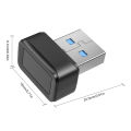 USB Fingerprint Reader Module For Windows 10 11 Hello,Biometric Security Key Dongle Fingerprints Scanner For Computer Laptop. 