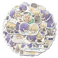 Honkai Star Rail Merch Character Stickers Aventurine Dr. Ratio 80 Pieces Anime Collection. 