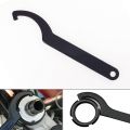 Metal Motorcycle Shock Absorber Suspension Tools C Spanner Wrench Hand Tool Hook. 