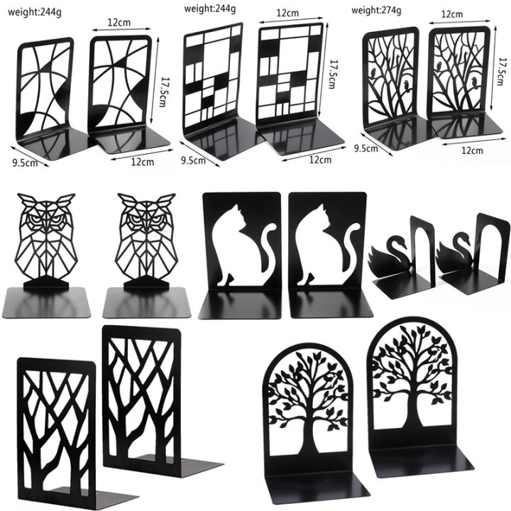 Metal%20Non-Slip%20Bookend%20Bracket%20Book%20Support%20Stand%20Animal%20Shaped%20Office%20Book%20Stop%20jingu%20-%20Image%203