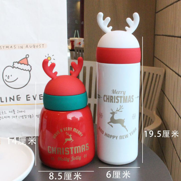 340ml%20Christmas%20Elk%20304%20Stainless%20Steel%20Thermos%20Cup%20Korean%20Couples%20Water%20Bottle%20With%20Lid%20Portable%20Coffee%20Mugs%20Gift%20Decorations%20-%20Image%204