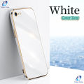 For Vivo Y71 Luxury 6D Plating Soft Casing Silicone Square Frame Phone Case For Vivo Y71 Back Cover - Camera - Phone Back Cover.
