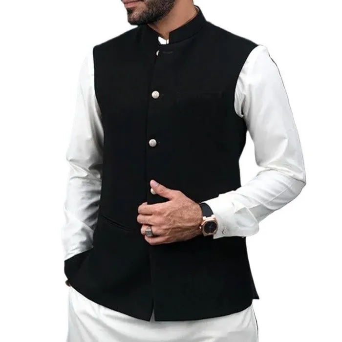Stylish%20black%20koti%20for%20men%20panjabi%20%7C%20Panjabi%20vest%20or%20waist%20coat%20for%20men%20%7C%20Mujib%20coat%20for%20men%20black%20half%20-%20Image%202