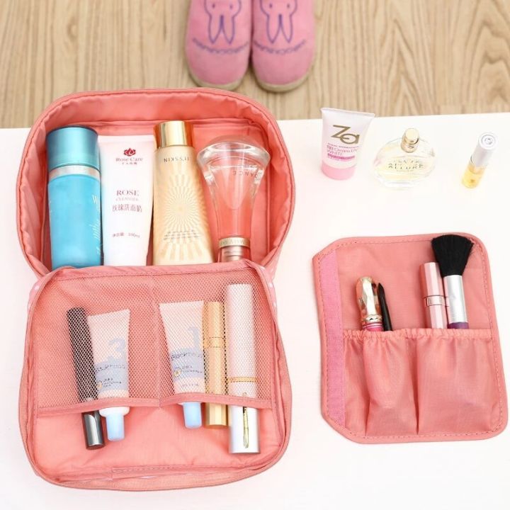 Women Makeup bag Cosmetic Bag Organizer Makeup Case Waterproof Toiletry bag kits Storage Travel Wash pouch