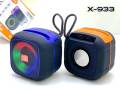 High Base NEW X-933 New Super Bass Portable Wireless Blue-tooth Speakers RGB LED Light Active Stereo Woofer Hifi Music BT Outdoor Mini Speaker. 
