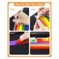 File Organizer Expanding File Folder, 13 Pockets , A4 Letter Size Paper Document Receipt Folder for Classroom, Home. 