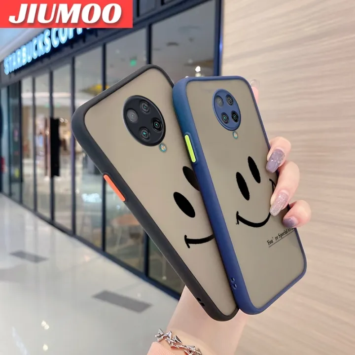 JIUMOO%20For%20Redmi%20K30%20Pro%20Xiaomi%20Poco%20F2%20Pro%20Case%20Fashion%20Simple%20Smile%20Face%20Frosted%20Transparent%20Back%20Cover%20Lens%20Camera%20Protect%20Phone%20Case%20Edge%20Full%20Cover%20Casing%20Hard%20Cases%20-%20Image%203