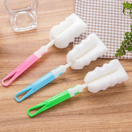 Feeder Bottole Cleaning Brush Small handle thermos cup bottle brush detachable cup cleaning brush water cup brush -1pcs