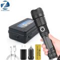 Dropshipping Most Powerful Flashlight XHP50 Ultra Bright Xlamp USB Zoomable Led Torch 18650 or 26650 Rechargeable Battery light. 