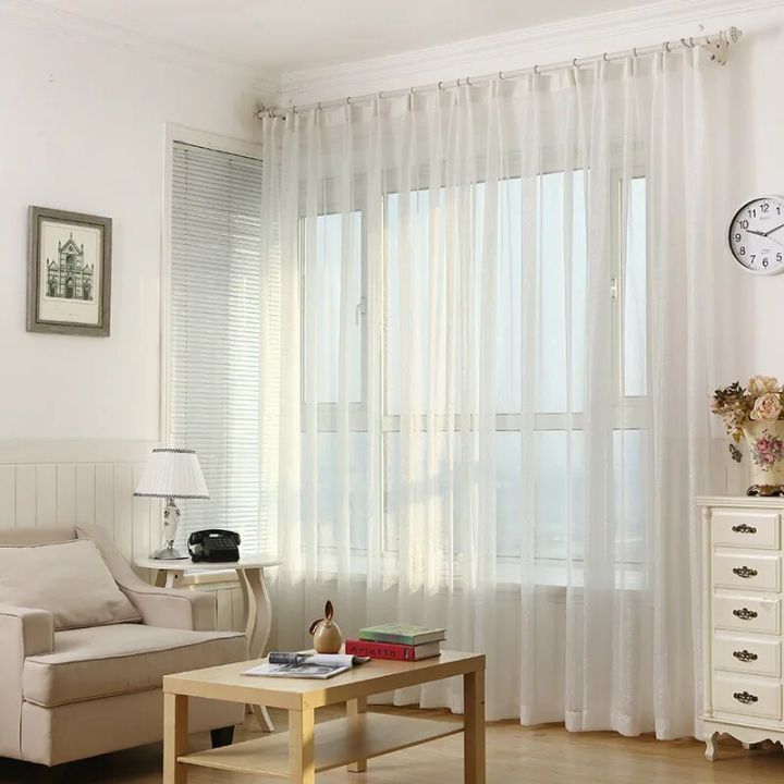 Pure%20White%20Shiny%20Silver%20Wire%20Stripe%20Tulle%20Curtains%20for%20Living%20Room%20Modern%20Simple%20Window%20Screen%20Bedroom%20Voile%20Blinds%20for%20windows%20-%20Image%205