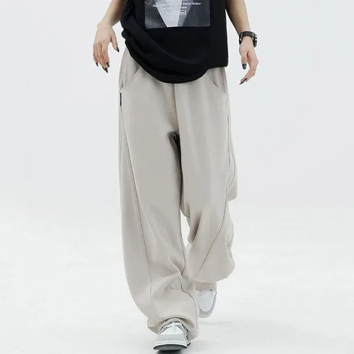 Loose Wide Leg Pants Women Baggy Y2k Fashion Sweatpants