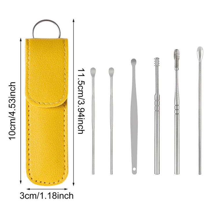 6%20Pcs/Set%20Ear%20Cleaner%20Wax%20Vac%20Removal%20Stainless%20Steel%20Ear%20Wax%20Pickers%20Ear%20Cleaning%20Tool%20Spoon%20Earwax%20Remover%20Beauty%20Health%20Earpick%20-%20Image%205