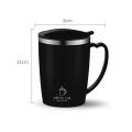 Leak-Proof Portable stainless steel mug Portable 304 Stainless Steel Lid Leak proof coffee mug 350ml Handle Handle coffee cup. 