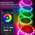 Smd 2835 & 5050 Led Strip Light With Remote Dc12V (5 Meters) Rgb Colour Fairy Lights For Ceiling Decoration Lamp Tv/Pc Back Light Multi-Colour - Rgb Led Strip Light - rgb light. 