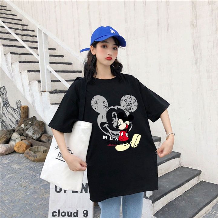%E3%80%90Plus%20Size/M-5XL/5Colors%20Oversized%20Korean%20Style%20Women%20T-shirt%20Half%20Short%20Sleeves%20BIg%20Loose%20Cute%20Disney%20Mickey%20Printed%20Tee%20Summer%20Maternity%20T-shirt%20Round%20Neck%20Casual%20Top%20100%25%20Fashion%20Fat%20Size%20Medium-Long%20Length%20T-shirt%20-%20Image%208
