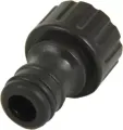 1-Piece Connector for Connecting 3/4 inch Size Water Tap to 16 mm Size Garden Hose Pipe.. 