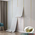 Wallpaper waterproof and moisture-proof 3D three-dimensional sticker for home bedroom warm wall background wallpaper self-adhesive.