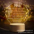 LED Night Light For Mom Mom's Night Stand Lamp Mothers Day Night Light Bedside Lamp For Mom USB Powered Night Light. 
