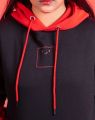 Antik Mahmud Shera Hoodie - Red 'n' Black. 