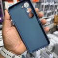 Infinix Hot 60 pro / Hot 60 pro plus unique silicone fiber premium back cover.