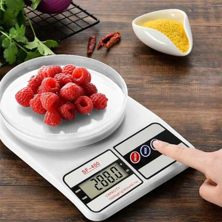 Digital scale machine 10kg kitchen scale digital machine sf 400 Electronic Scale Digital LCD Weight Machine Measure Tools Kitchen Scale Electronic Digital Kitchen Weighing Scale for Kitchen/Weight Machine for Kitchen Scale