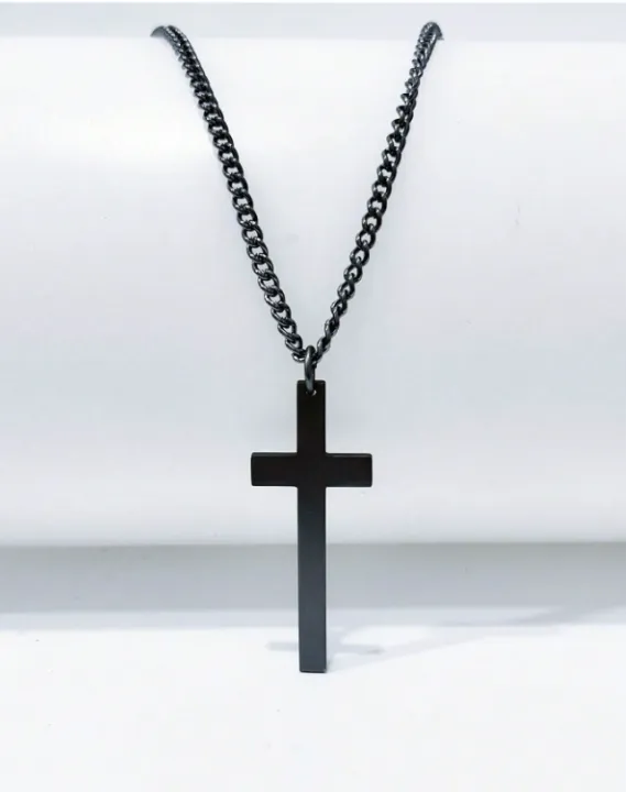 Fashionable%20Cross%20New%20Stainless%20Steel%20Necklace%20For%20Men%20-%20Image%207