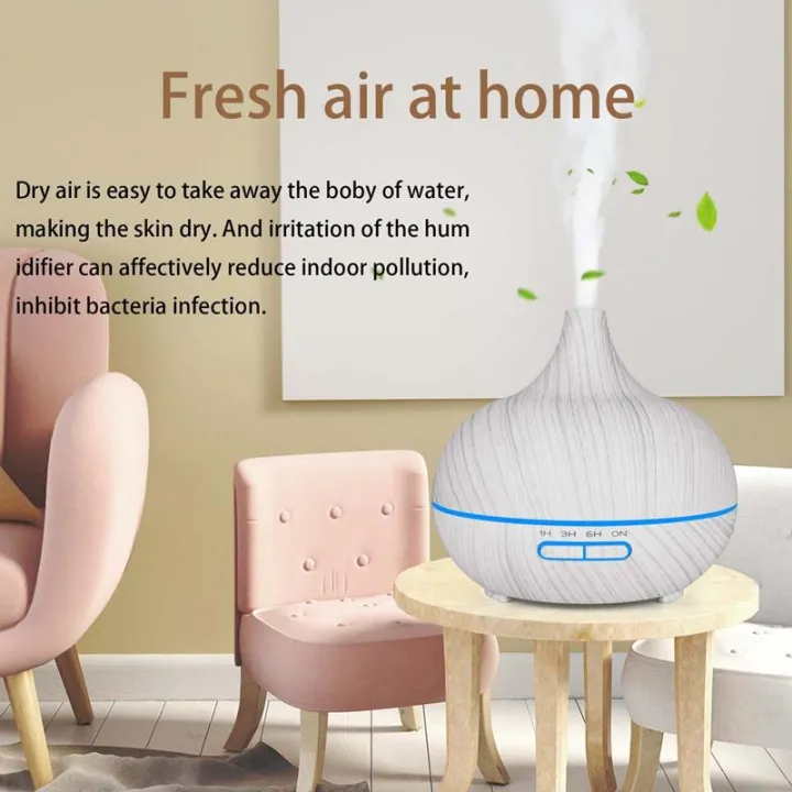 300Ml%20Electric%20Humidifier%20Aroma%20Oil%20Diffuser%20Ultrasonic%20White%20Wood%20Grain%20Air%20Purifier%20For%20Home%20Uk%20Plug%20-%20Image%206
