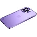 Luxury Electroplated Metal Frame For IPhone 13 12 11 Pro Max 12Pro 13Pro Acrylic Back Plate Lens Protective Cover Phone Case Outlier Aeuinv.