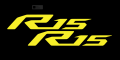 R15 logo Sticker for bike. 