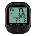 Bike Speedometer Waterproof Wireless Bike Computer with Lcd Display Easy Install Battery Powered Odometer for Cycling Durable Bike Speedometer. 