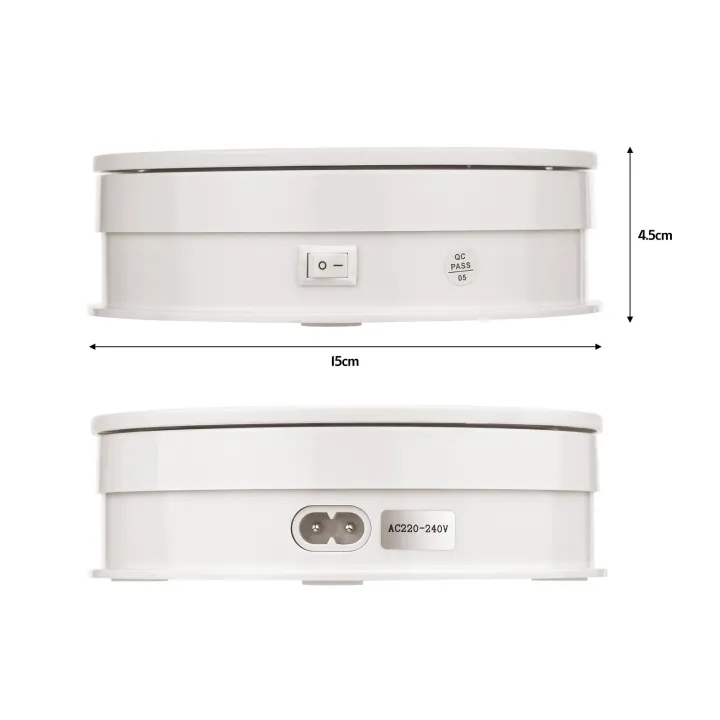 6-inch%20360%20Degree%20Photography%20Display%20Turntable%20Motorized%20Rotating%2040S/R%204KG%20Payload%20for%20Small%20Products%20Jewelry%20Watch%20Model%20Displaying%20-%20Image%204