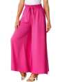 Women's All-Day Comfort Palazzo – Soft Cotton Fabric. 