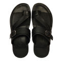 Apex Black Synthetic  Sandal For Men. 