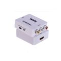 HDMI to AV 1080P Converter HDMI to RCA Audio Video CVBS Adapter - White. 