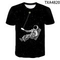 Cool Funny Universe Planet Space Galaxy Astronaut 3D T shirt Men Women Children Moon Print Star Sky Boy Girl Fashion Tops Tees.