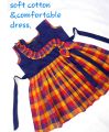 Grameen check comfortable Baby Dress 1 to 10 years. 