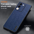 Vivov29e Back Shell Tree Leather Pattern Phone Case For vivo V2relax9e V29 E V 29E 5G Y200 6.67 inch Soft Frame Protect Cover Fundas.