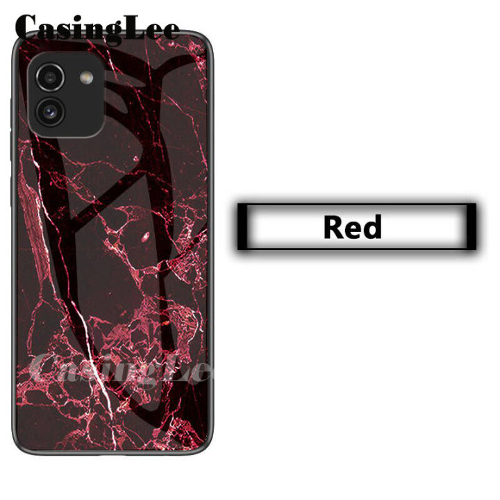 Casinglee%20For%20Samsung%20Galaxy%20A03%20Case%20Fashion%20Marble%20Tempered%20Glass%20Protector%20Soft%20Silicon%20Back%20cover%20for%20Samsung%20A03%20Phone%20cases%20For%20girls%20and%20Boys%20-%20Image%205