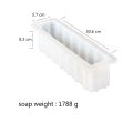 12 Large Loaf Soap Mold Thick Lip Silicon Rectangular Mould DIY Handmade Swirl Making Tools Tall. 